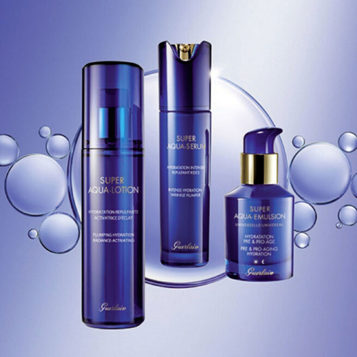Creme Facial Guerlain Super Aqua Emulsión 50 ml